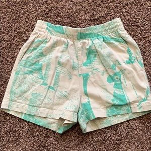 Print shorts